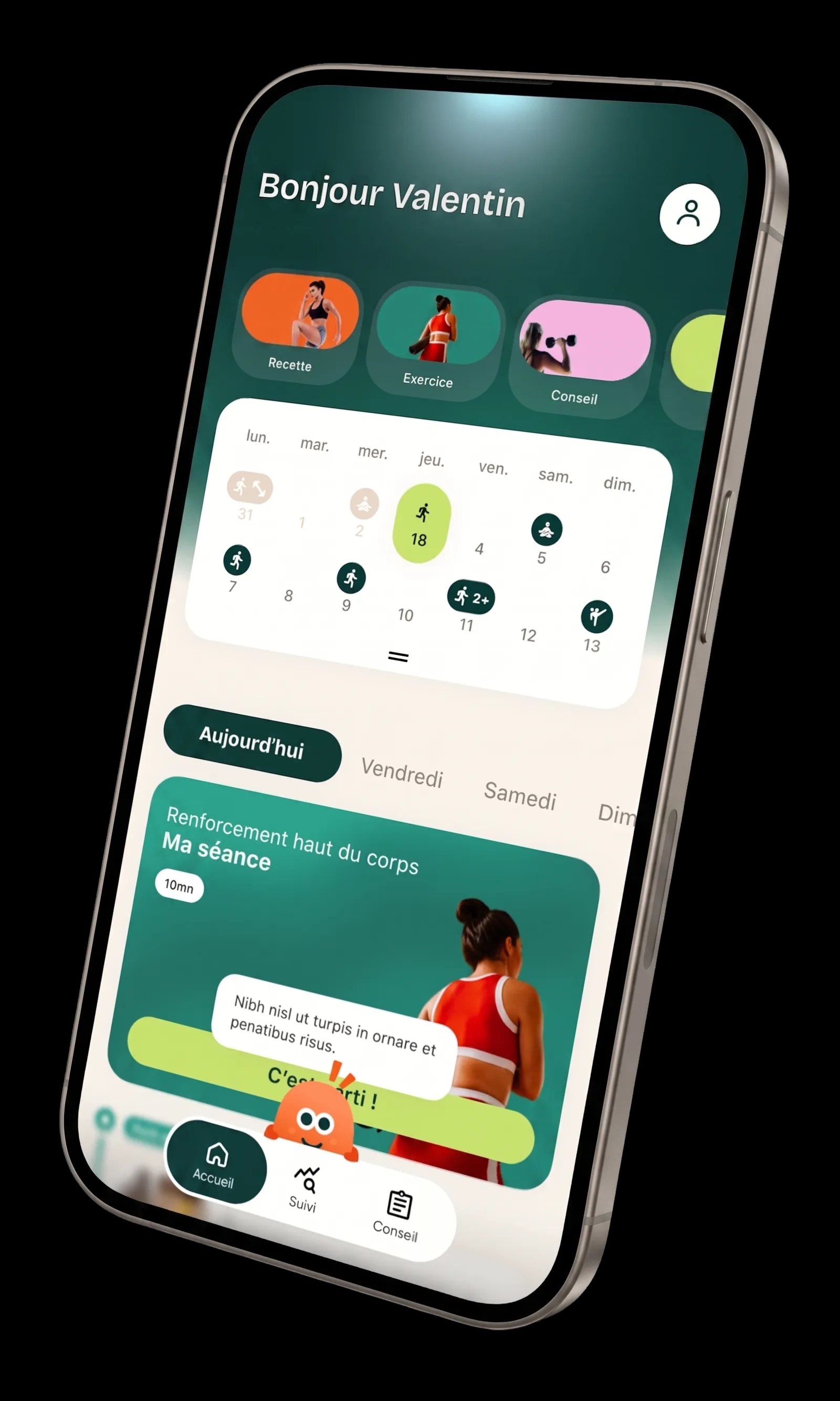 Aperçu de l’application Bubble Boost